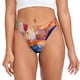 thumbnail image 1 of Balery Rooster Oil Painting Tangas de Algodón para Mujer con Estampado – Ropa Interior Sexy, Transpirable, G-string-X-Large, 1 of 1