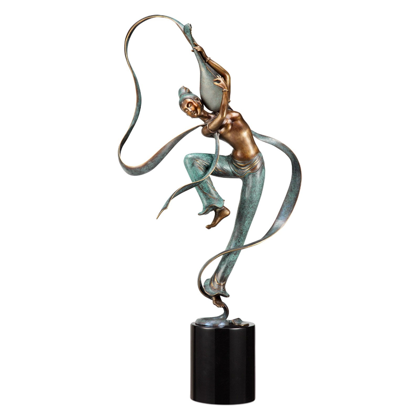 San Pacific International Dunhuang Dancer Sculpture - Walmart.com