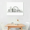 thumbnail image 2 of Nawypu Singapore Architectural Beauty, Asia Travel Adventures &amp; Historical Places Bucket List Vacation Cityscape Wall Art Decor Black &amp; White Print - Anniversary Travel Gift Ideas, 2 of 4