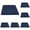 Navy, variant on 2-6PC Elastic Dining Chair Seat Covers Polyester Stretch Universal Anti Slipcovers, Washable Removable Stretch Chair Seat Covers for Home Kitchen Restaurant Wedding Dining Room Decor