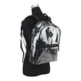 thumbnail image 6 of Eastsport Unisex Clear Backpack with Pencil Case 2-Piece Set, 6 of 7