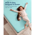 thumbnail image 6 of Utopia Bedding Queen Fitted Sheet Only, Ultra-Soft Microfiber, Deep Pocket, Fits Mattresses Up to 15 Inches - Spa Blue, 6 of 8