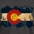 thumbnail image 3 of CafePress - Colorado Flag Dark T Shirt - Men's Classic Graphic Cotton T-Shirt, 3 of 4