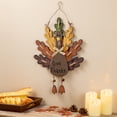 thumbnail image 4 of Glitzhome  Thanksgiving Wooden Turkey Decor A, Wall Decor, 4 of 5