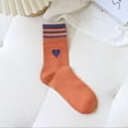thumbnail image 1 of Zhuge 10 pares de calcetines finos de algodón para mujer, calcetines de algodón suave para mujer por encima del tobillo (rojo), 1 of 2