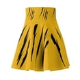 thumbnail image 2 of Effete Feline Claw Marks Scratch Women Skater Skirt (AOP), 2 of 7