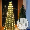 thumbnail image 1 of Fiudx Luces Led para Árbol de Navidad, con Control Remoto, Modos Ajustables, Impermeables para Uso En Interiores y Exteriores, Decoración para Fiestas, Luces de Mesa para Bodas, Juego de 10, 120 Cm,, 1 of 1