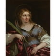 thumbnail image 3 of Pietro da Cortona 12x14 Black Modern Framed Museum Art Print Titled - St. Martina (About 1635-1640), 3 of 5