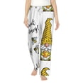 thumbnail image 2 of Picia Gnome Sweet Honey Womens Soft Woven Cotton Elastic Waistband Sleep Pajama Pant Lounge Sleep Pant With Pockets And Drawstring-Medium, 2 of 9