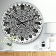 thumbnail image 2 of DesignArt Horloge Murale Mandala Dessin Grande, 2 of 2