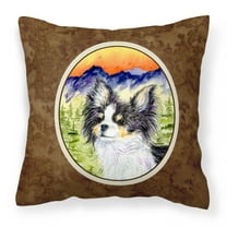 Carolines Treasures SS8517PW1414 Chihuahua Fabric Decorative Pillow, 14Hx14W, multicolor
