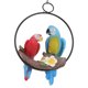 thumbnail image 5 of Colgante De Hierro Para Jardín, Resistente A La Intemperie, Modelo De Pájaro De Jardín, Manualidades, Hierro De Resina Sintética Resistente Al Agua, Guacamayo Azul Rojo, 5 of 8