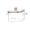 3, variant on AOOOWER Multipurpose Glass Cooking Pot Healthy Bacon Maker For Bacon Soup Noodles And Milk Heating On All Stovetops