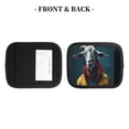 thumbnail image 4 of Sikiie Surrealist Goat Luggage Handle Wraps for Suitcases Travel Accessories(2 Pack), 4 of 9