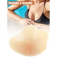 thumbnail image 5 of Spencer Women's Sticky Bras Silicone Adhesive Backless Strapless Bra Reusable Invisible Bras Ultra-Thin Nippless Covers "Skin,S", 5 of 11