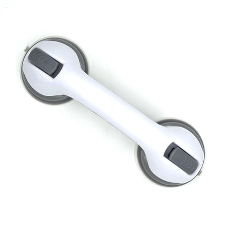 Suction Cup Grab Bar, Portable Shower Handle, No Drill Bathroom Safety Assist Bar for Elderly, Seniors, Handicap