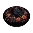 thumbnail image 2 of Gráfico adhesivo PopSockets PopGrip con forma de cuervo y flores bohemio, 2 of 6