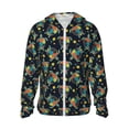 thumbnail image 2 of Lsque Colorful Turtles UPF 50+ Lightweight Sun Protection Men's Women's Long Sleeve Shirt, Hoodie Performance -Large, 2 of 9