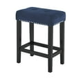thumbnail image 5 of New Classic Furniture Celeste 4-Piece Faux Marble & Wood Bar Set in Blue, 5 of 11