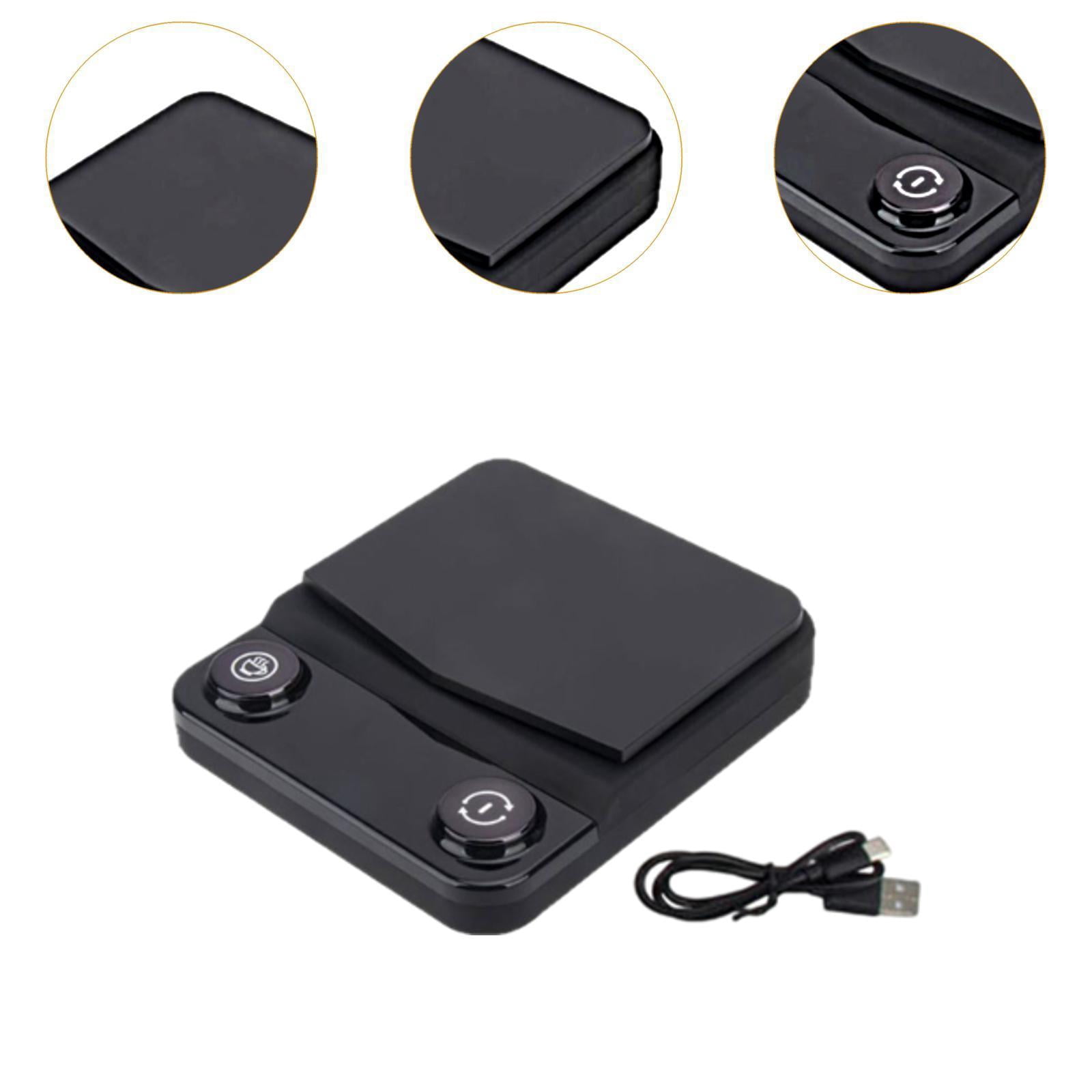 Fiocias Coffee Beans Scale Coffee Scale with Silicone Pad Pour over Drip Coffee Weighing