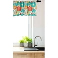 thumbnail image 3 of Ambesonne Floral Window Valance, Doodle Style Whimsical Pattern of Flowers Rich in Color Freshness of Spring Theme, Curtain Valance for Kitchen Bedroom Decor with Rod Pocket, 54" X 12", Multicolor, 3 of 3
