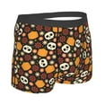 thumbnail image 4 of Uemuo Skulls Pattern Men's Boxer Briefs,Trunk Anti-Chafing,Comfortable, Durable, and Stylish Underwear-Medium, 4 of 9