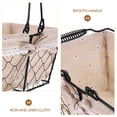 thumbnail image 3 of unbranded Cesta De Almacenamiento De Hierro Para Huevos Jengibre Y Ajo Con Asa Fácil Para Cocina Y Exteriores, 3 of 6