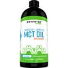 Natural Coconut MCT Oil - 32 OZ C8 & C10 Weight & Energy Supplement - Gluten Free Formula for Metabolism Support - Great for Coffee + Drinks, Smoothies & Salad Dressings - BPA Free?