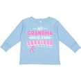 thumbnail image 3 of Inktastic My Grandma is a Survivor Breast Cancer Awareness Boys or Girls Long Sleeve Toddler T-Shirt, 3 of 5
