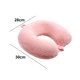 thumbnail image 2 of Funda de almohada de lactancia Hukapapa | | Lactancia Tejido Minky Terciopelo rosa, 2 of 5