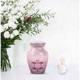 thumbnail image 7 of JAGASY Pink Flamingo Couple Urn for Human Ashes - Memorial Tiny Urn for Ashes Adult Male & Female - Funeral Keepsake Small Urns for Mother & Father - Pink Urns for Cremation - (3 Inch), 7 of 7