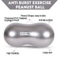 thumbnail image 4 of InnotechSC Peanut Ball - Anti Burst Exercise Ball for Labor Birthing, Physical Therapy for Kids, Core Strength, Flexible Seating, Home & Gym Fintness, sensory chair Wiggle Seat (Include Pump), 4 of 10