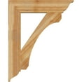 thumbnail image 3 of Ekena Millwork 6"W x 32"D x 40"H Legacy Traditional Rough Sawn Bracket, Western Red Cedar, 3 of 4