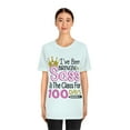 thumbnail image 4 of 100th Day Bringing Sass to the Class Funny Cute 100 Days Tshirt S-3XL, 4 of 10