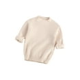 thumbnail image 2 of Wassery Kid Girl Boy Knit Sweater Newborn Long Sleeve Knitted Sweater Toddler Baby Fall Winter Loose Fit Pullover Sweater for Boys Girls 6M 12M 2T 3T 4T 5T 6T, 2 of 6