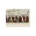 thumbnail image 4 of Historic Map - Mediterranean Apostles Travels Voyages - Loivther 1680 - 31 x 23 - Vintage Wall Art, 4 of 5