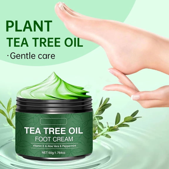 Rewenti Tree Oil Foot Cream Hydrates Moisturizes and Nourishes the On the Feet