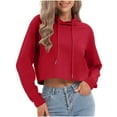 thumbnail image 2 of Ropa de otoño,Suéter de invierno para mujer, manga larga, cuello redondo, poliéster, ropa informal, para uso doméstico y en el salón, sopatenor, 2 of 9