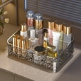 thumbnail image 7 of Shoreew Transparent Storage Box with Compartments Large Capacity Stable Base Perfume Lipstick Desktop Divided Storage Organizer, 7 of 7