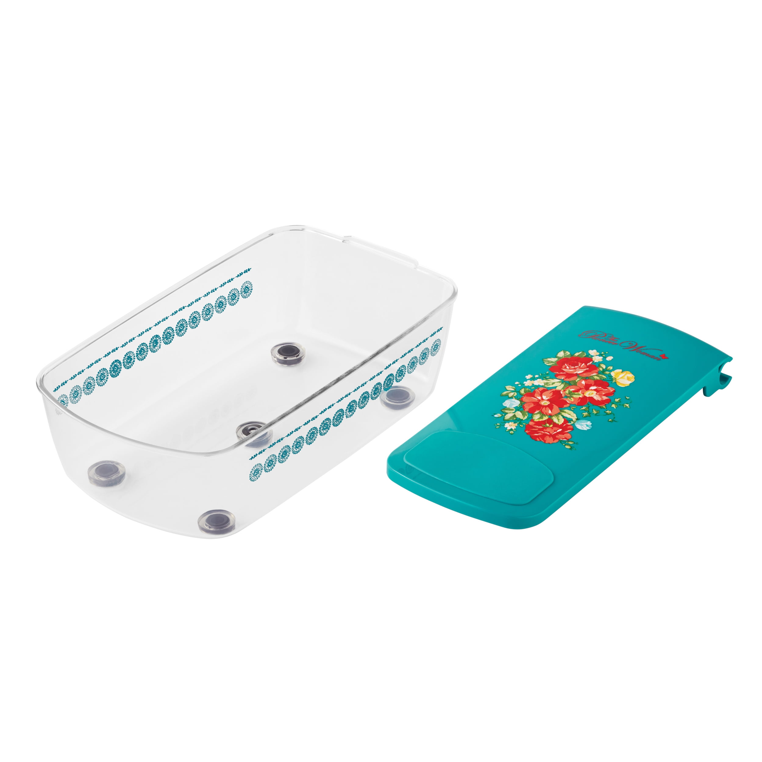 The Pioneer Woman Vintage Floral 8-in-1 Food Slicer & Chopper