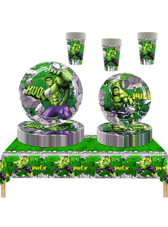 Hulk Party Supplies in Hulk