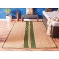 thumbnail image 3 of Chouhan Rugs Natural Jute Green Lined Rug Bohemian Rug Decor Rug Handwoven Rug Custom Rug Decorative Rug, 3 of 8