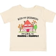 thumbnail image 3 of Inktastic Book My Reservation I'm Going to Grandma and Grandpa's Boys or Girls Baby T-Shirt, 3 of 5