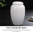 thumbnail image 2 of Shisuyan Small Pet Urn Ceramic Pet Cinerary Container Cat Dog Keepsake Cinerary Casket, 2 of 9
