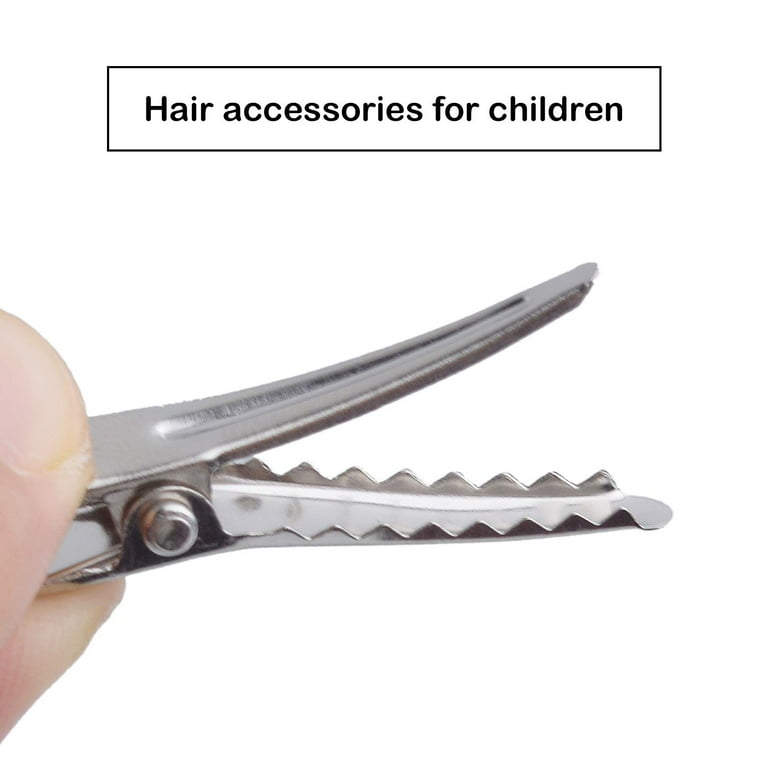 Small alligator hair sale clips