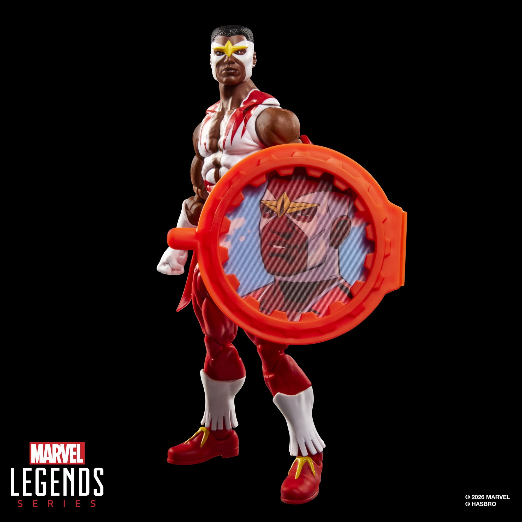 Marvel Legends Series Secret Wars Marvel’s Falcon, Retro Captain America Comics Collectible Action Figure (6”)