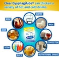 thumbnail image 7 of Clear DysphagiAide Thickener, IDDSI Level 2 Mildly Thick, Single Serve Packets, 24 Count, 7 of 7