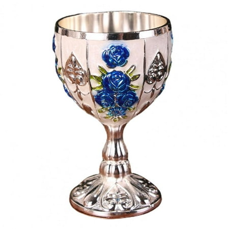 

Cups Saucers Easy to Handle Wine Cup Smooth Edges Zinc Alloy Mini Spirits Wine Glasses Cup Party Supplies Kitchen Tools