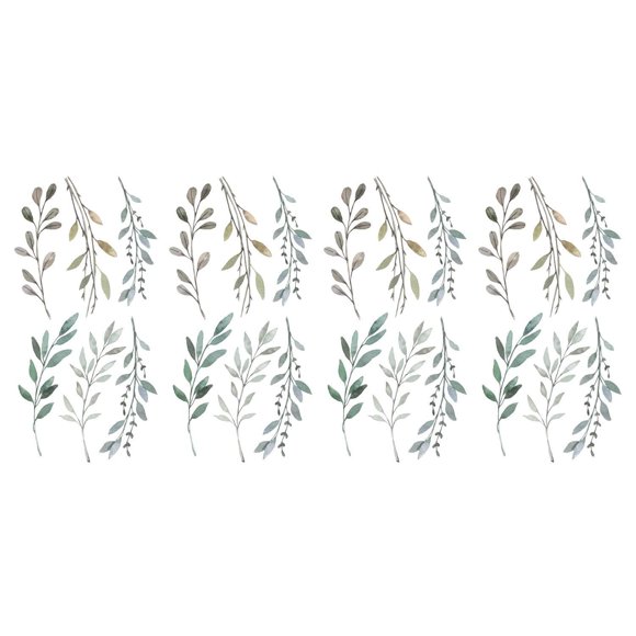 RoomMates Country Leaves Peel and Stick Wall Decals