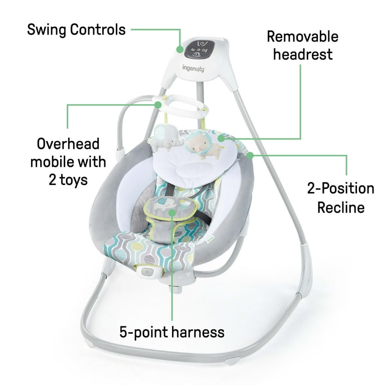 Ingenuity baby swing simple cheap comfort